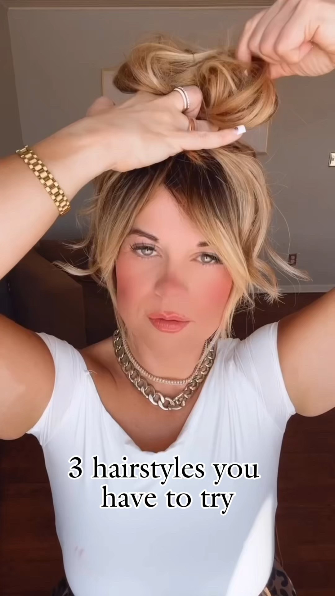 
“Whimsical updos with the Dyson Airwrap ✨”
Soft, romantic, and totally effortless — this is one of my favorite ways to style my hair when I want that whimsical, airy look! I used my Dyson Airwrap to shape the perfect bangs and add that dreamy lift through the crown.
Here’s the secret: it’s all about the right prep sprays and finishing mists. The Paul Mitchell gives the hold and structure your Airwrap needs, while my Davines favorite keeps everything touchable, shiny, and never stiff.
If your bangs fall flat or lose shape halfway through the day, you’ll love this combo — it keeps that soft fringe all day long.
💇🏼‍♀️ Comment SHOP to grab my exact sprays and bang must-haves
📲 Follow me on LTK @Brandi_Sharp for all my current hair favorites and tools
#DysonAirwrap #WhimsicalUpdo #BangStyle #SalonStylist #LTKHaircare #DysonCurls #HairCareRoutine #UpdoInspo #BrandiSharpHair #HairTips #SalonSuiteStylist #DysonHair #DavinesHair #PaulMitchellHair #HairTok #BlowoutStyle #LTKFinds #HairProductsILove

#LTKBeauty