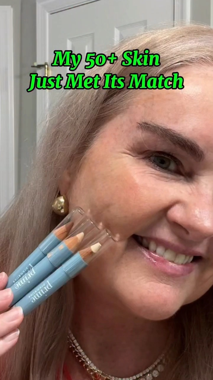 If your concealer routine isn’t working anymore…
it’s not you—it’s the formula.

Midlife skin needs creamier texture, flexible coverage, and shades that each do a job (not one-size-fits-all).

I’m using the Prime Prometics Perfecting Concealer Pencils to:
• neutralize discoloration under my eyes (Almond Cream)
• sculpt definition on my forehead, cheeks, and jawline (Caramel)
• brighten the high points of my face for a soft, lifted glow (Vanilla)

The finish? Smooth, skin-like, and forgiving in all the right places.

Follow for real 50+ beauty that actually works.

Thanks to @primeprometics for sending these my way—they’ve officially earned a spot in my routine

#bestconcealer #concealerafter50 #contourafter50 #undereyecoverage #concealerpencil

#LTKmorningroutine #LTKdayinmylife #LTKgrwm