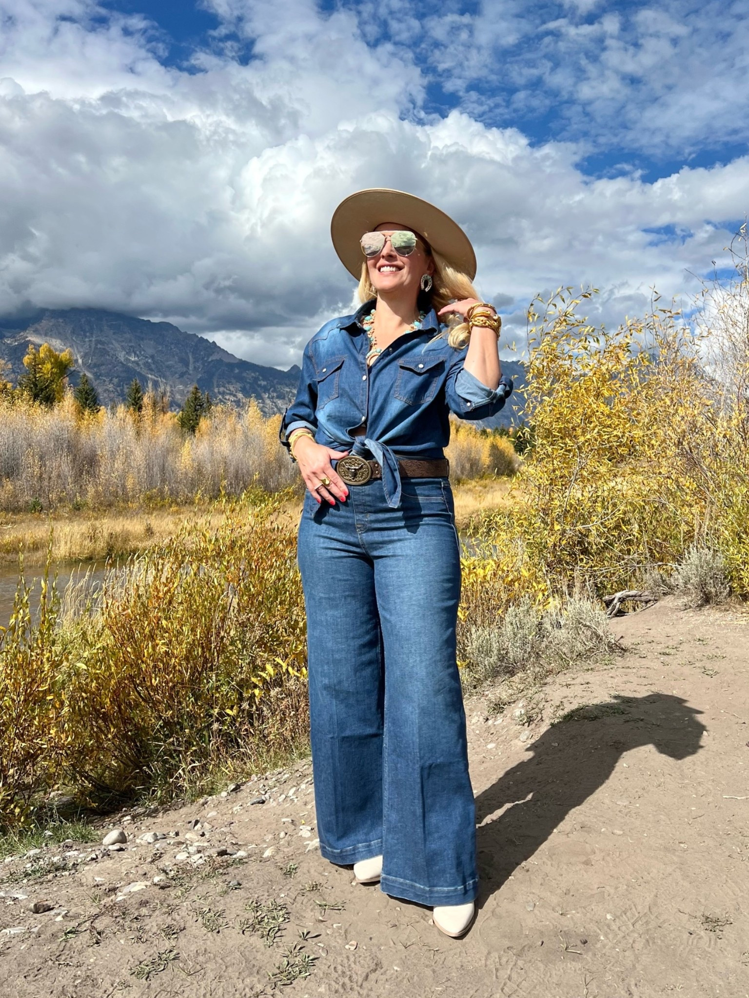 Western Outfits Women I Jackson Hole Outfits for Women I Country Concert Outfit

Taylor swift concert outfit ideas I Wyoming rodeo outfit | rave outfits festivals | rodeo outfits for women | Jackson Hole rodeo outfits for women | rodeo outfit | Jackson Hole outfits spring | Wyoming rodeo outfits | all denim outfit | denim on denim outfit | jean on jean | country concert outfit | country concert outfit ideas | country concert outfits | country concert outfit ideas winter | rodeo outfit | rodeo outfit ideas | western glam outfit | rodeo outfits for women | rodeo outfits winter | cowgirl outfit | rodeo outfits | western outfits | western outfits women | country glam outfit | Jackson Hole outfit | Jackson Hole outfits | rodeo outfits for women | Jackson Hole outfits for women | country concert outfit | country concert outfits

Wearing a large in everything.

#LTKSeasonal #LTKOver40 #LTKSaleAlert #LTKTravel #LTKgrwm #LTKootd #LTKMidsize #LTKU #LTKWorkwear