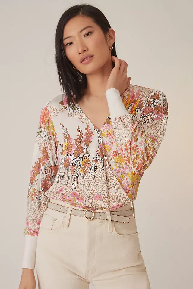 Callie Floral Top | Anthropologie (US)