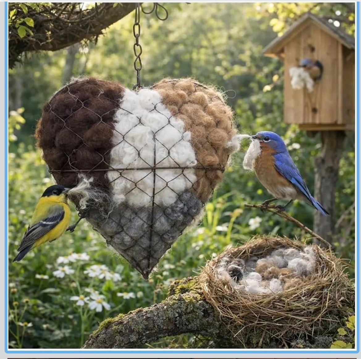 I think this is the sweetest valentines gift for anyone and it gives the birds a great headstart for their spring nesting. 

#LTKHome #LTKmomlife #LTKFindsUnder50
