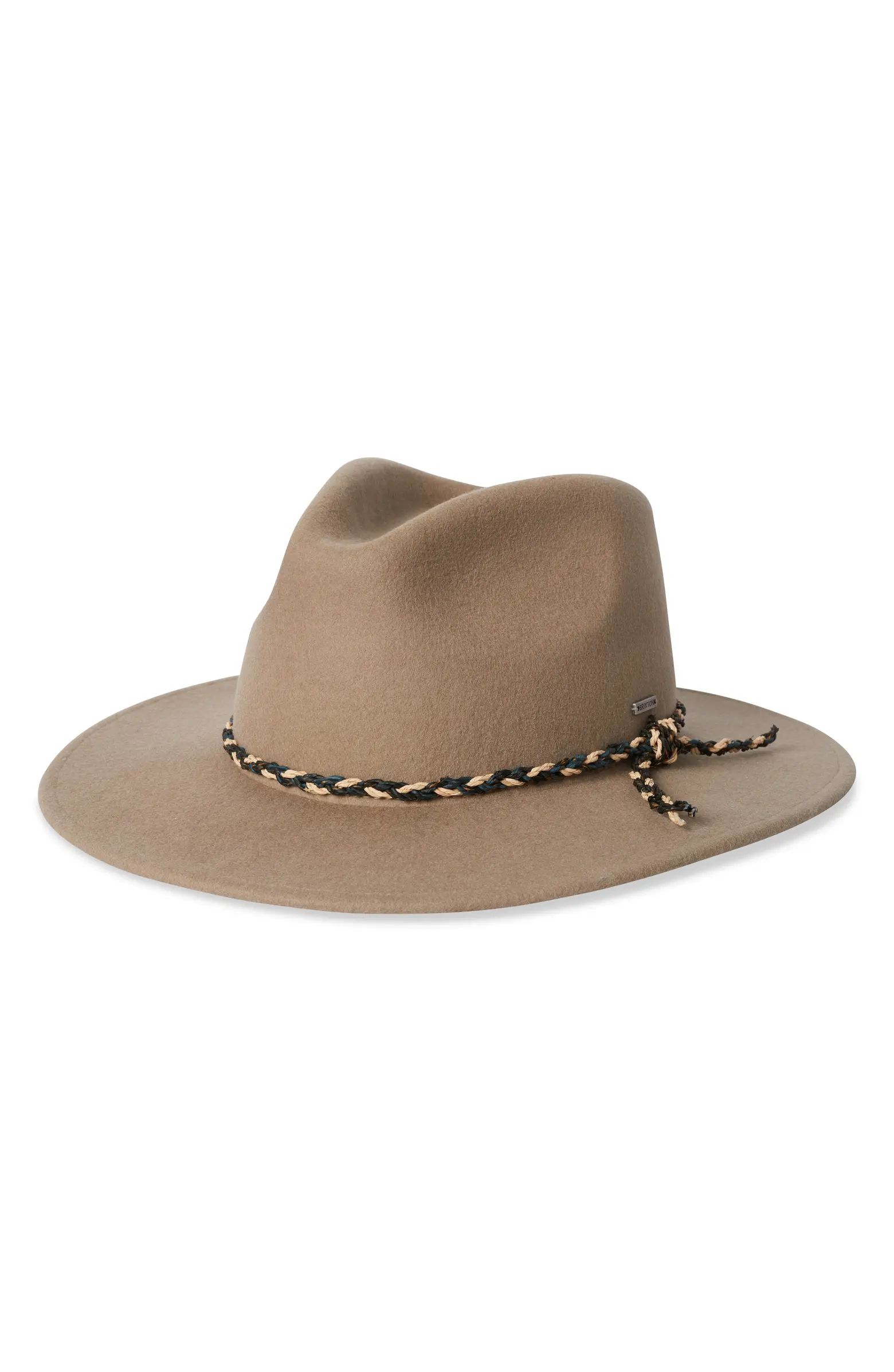 Messer Western Felted Wool Fedora | Nordstrom