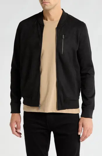 Ben Sherman Faux Suede Bomber Jacket | Nordstromrack | Nordstrom Rack