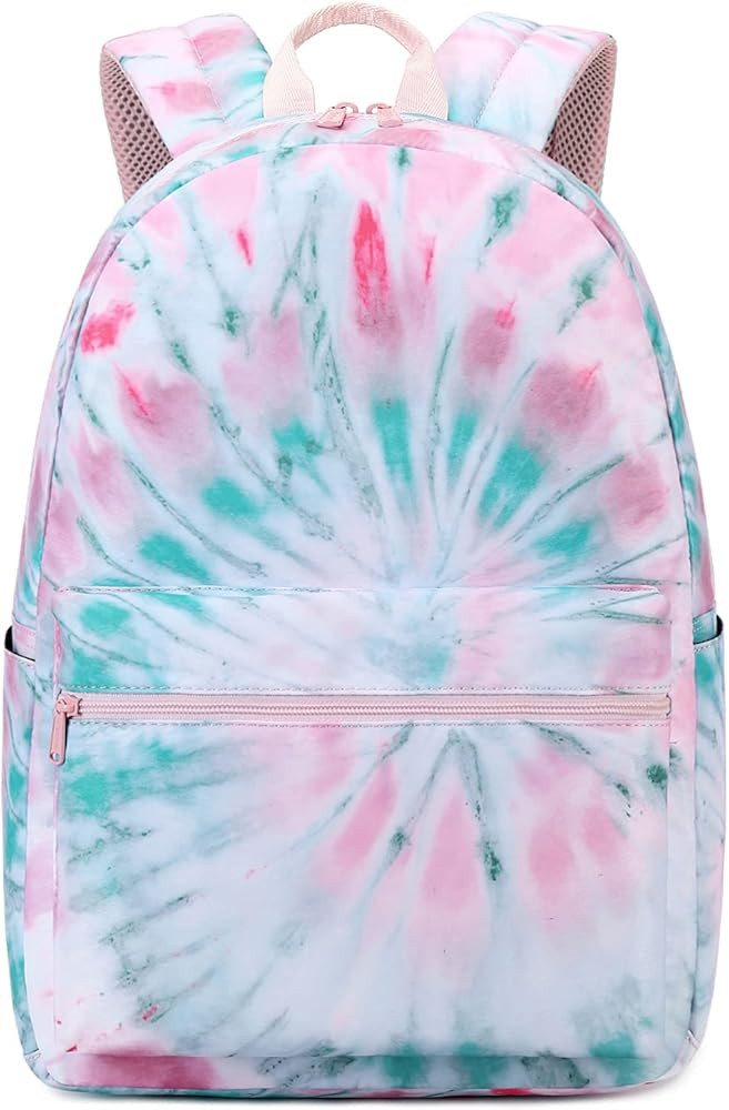 Abshoo Lightweight Tie Dye School Backpacks for Teen Girls Backpack with Lunch Bag (A Tie Dye) | Amazon (US)
