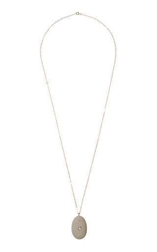 Feather One-of-a-Kind 18K Yellow Gold Diamond Necklace | Moda Operandi (Global)