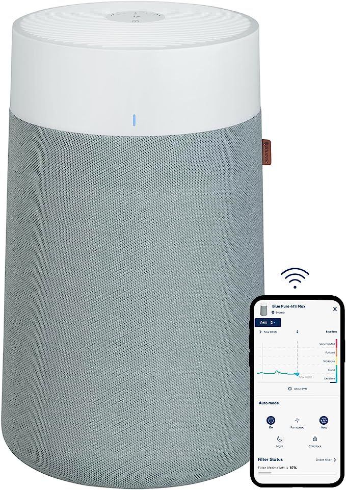 BLUEAIR Air Purifiers for Bedroom Air Purifiers for Home, Air Purifiers for Pets Allergies Air Cl... | Amazon (US)