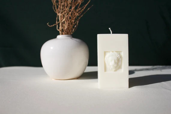 Candle Lion Pillar Candle Lion Candle Pillar Candle Animal | Etsy | Etsy (US)