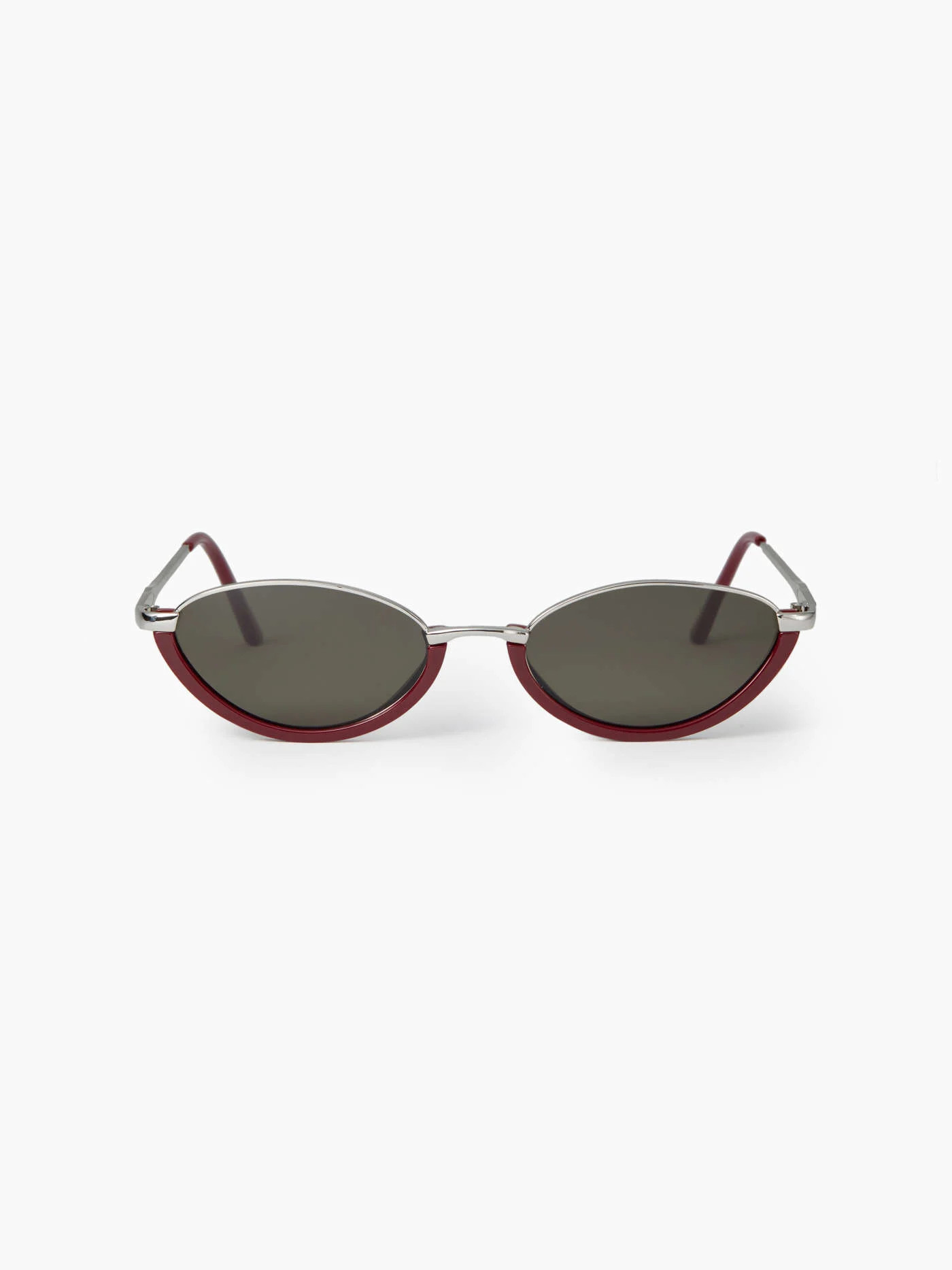 TWO-TONE FRAME CAT-EYE FASHION GLASSES For Music Festival/Live House | Cider