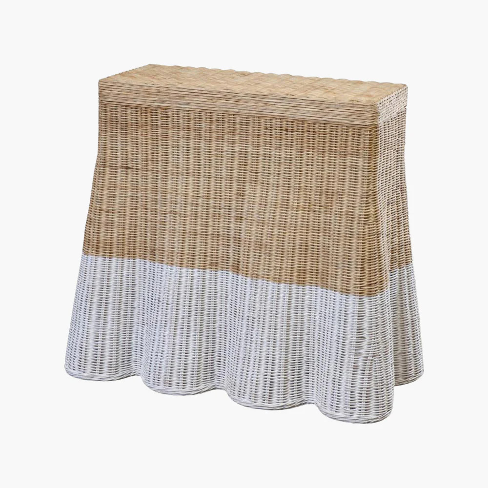 Dipped Scallop Small Console | Dear Keaton