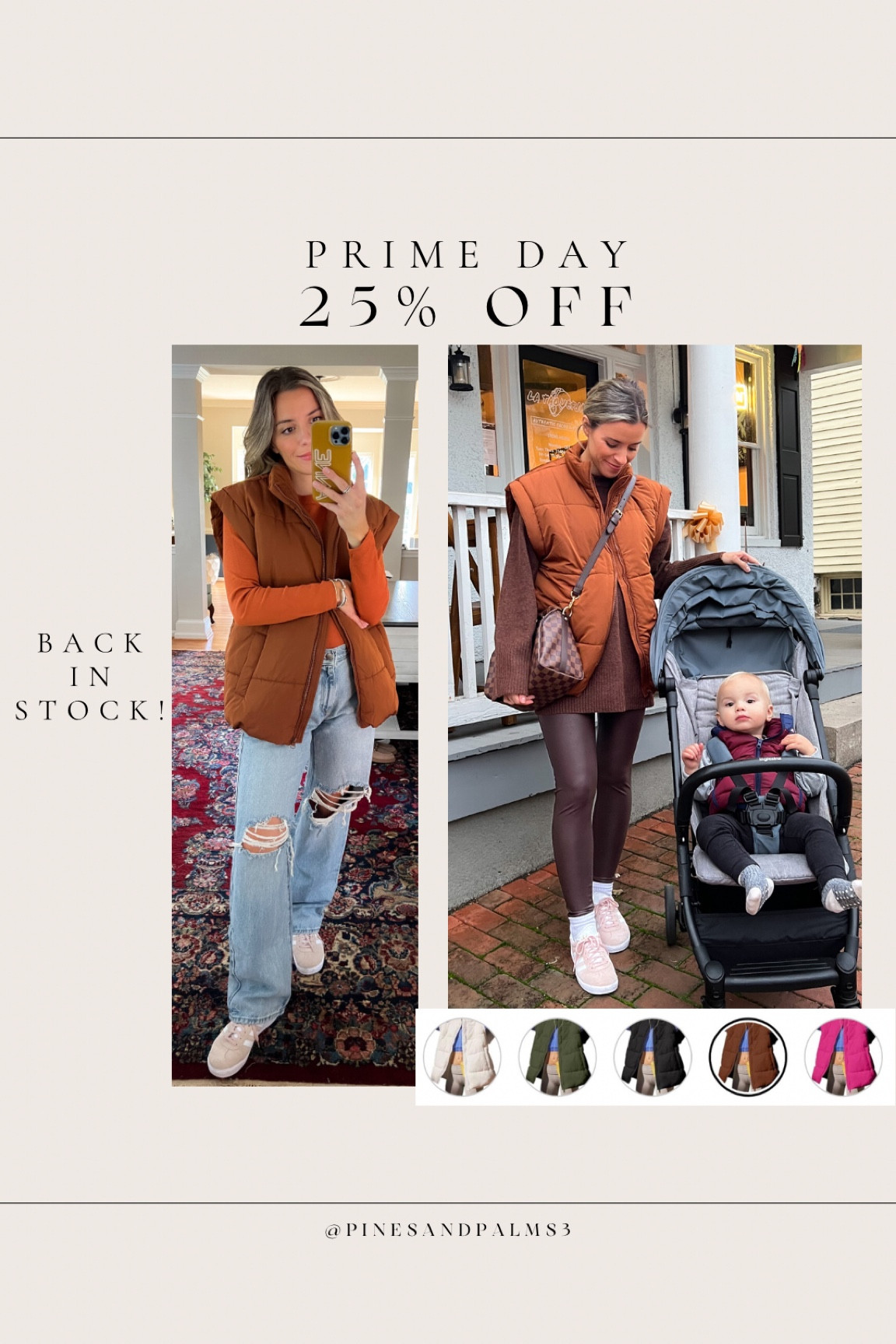 Vest size small 

Free people inspired vest, Amazon, prime day 

#LTKbump #LTKHoliday #LTKxPrime