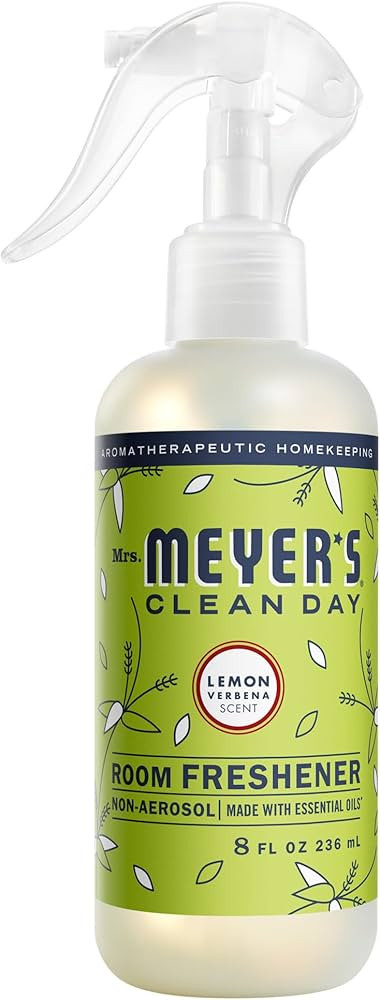 MRS. MEYER'S CLEAN DAY Room Spray, Lemon Verbena Scent, 8 Fl Oz Bottle | Amazon (US)