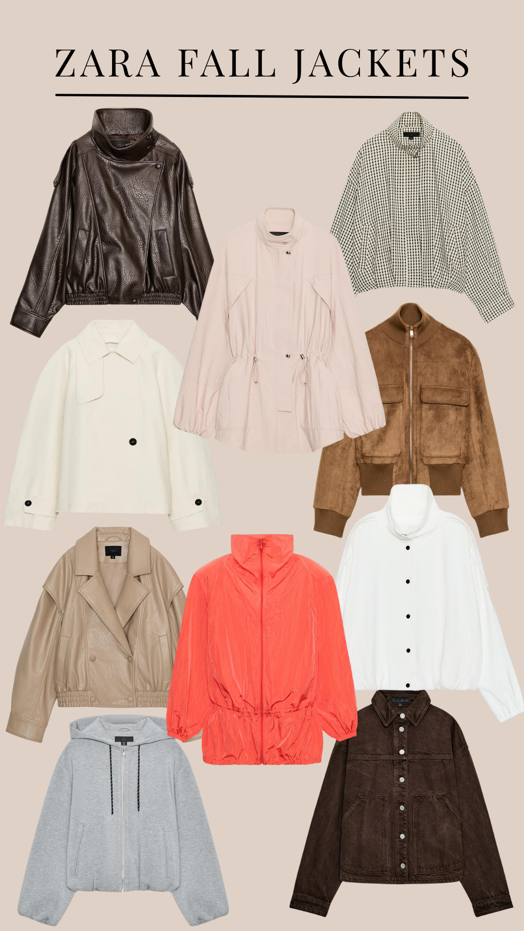 Zara fall jackets I'm loving! 🍁☕️ 

 #LTKgrwm #LTKootd #LTKSeasonal