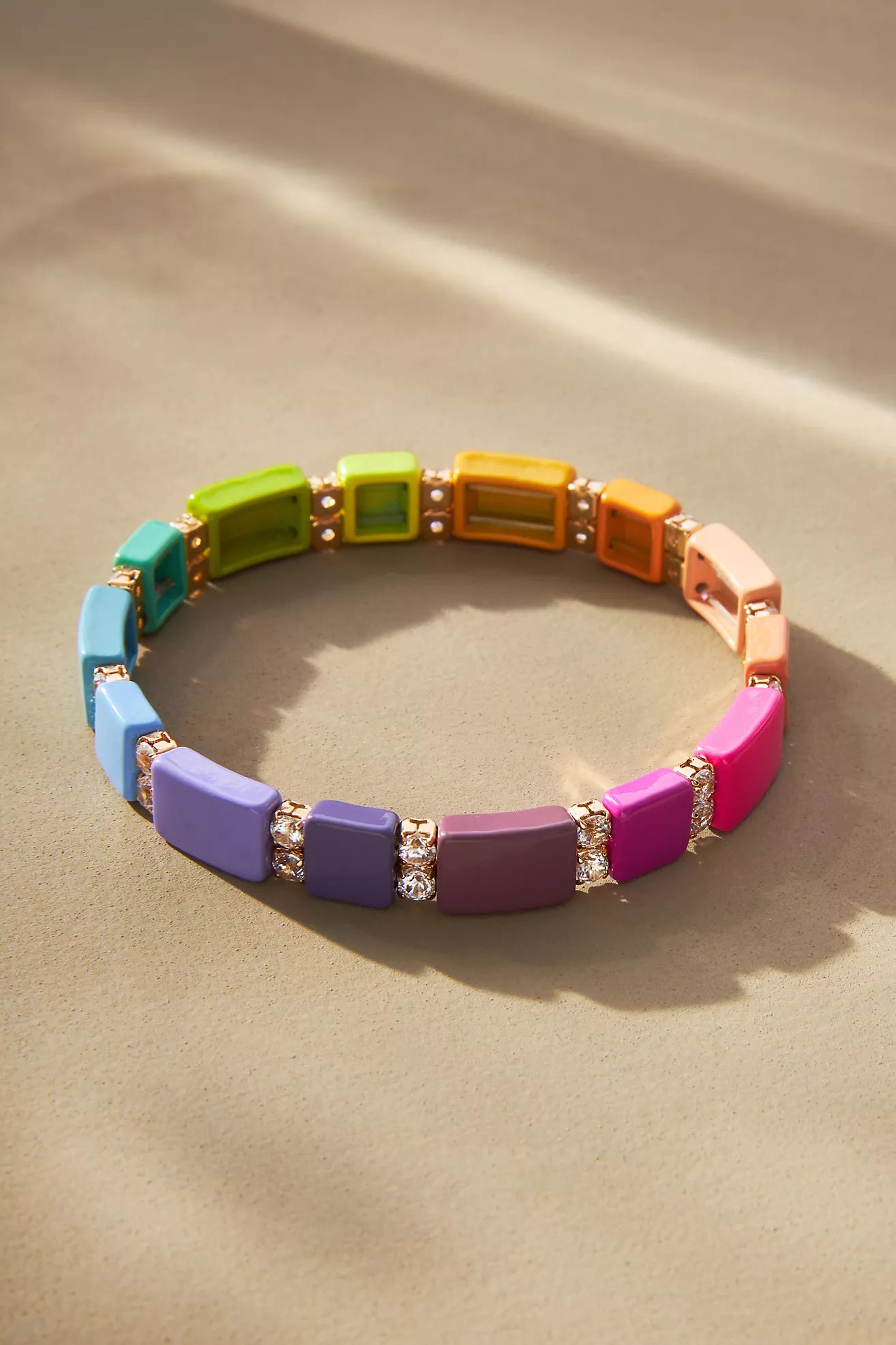 Crystal Chicklet Bracelet | Anthropologie (US)