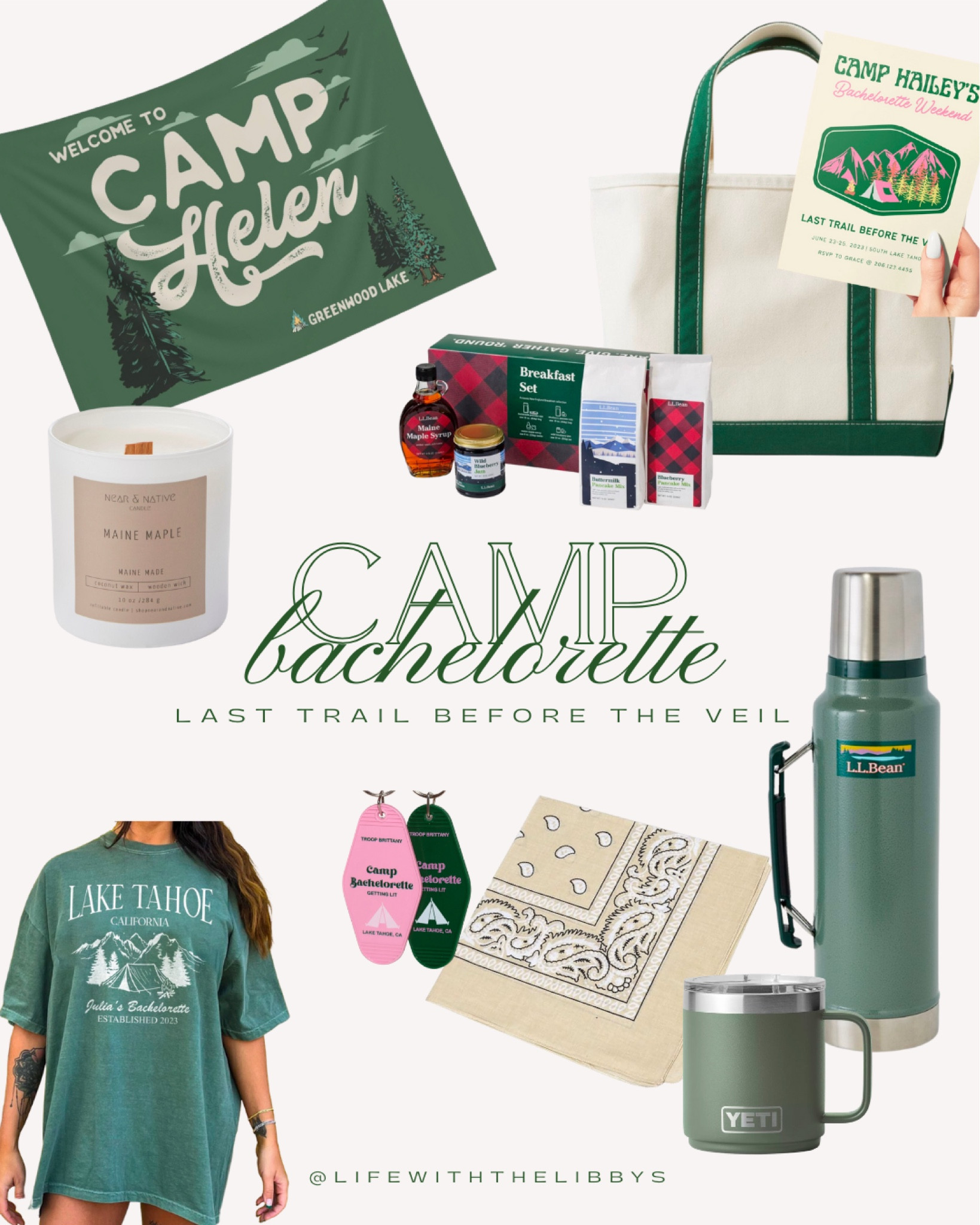 Camp Bachelorette Theme 