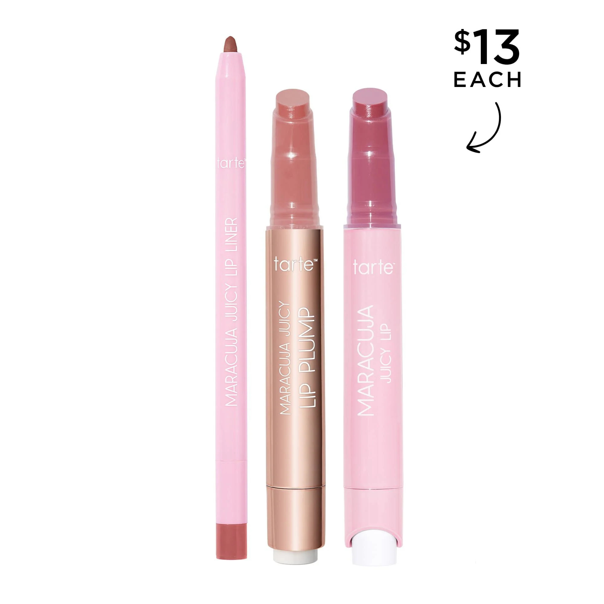 Tarte™ maracuja juicy must have mauves lip trio | tarte cosmetics (Global)