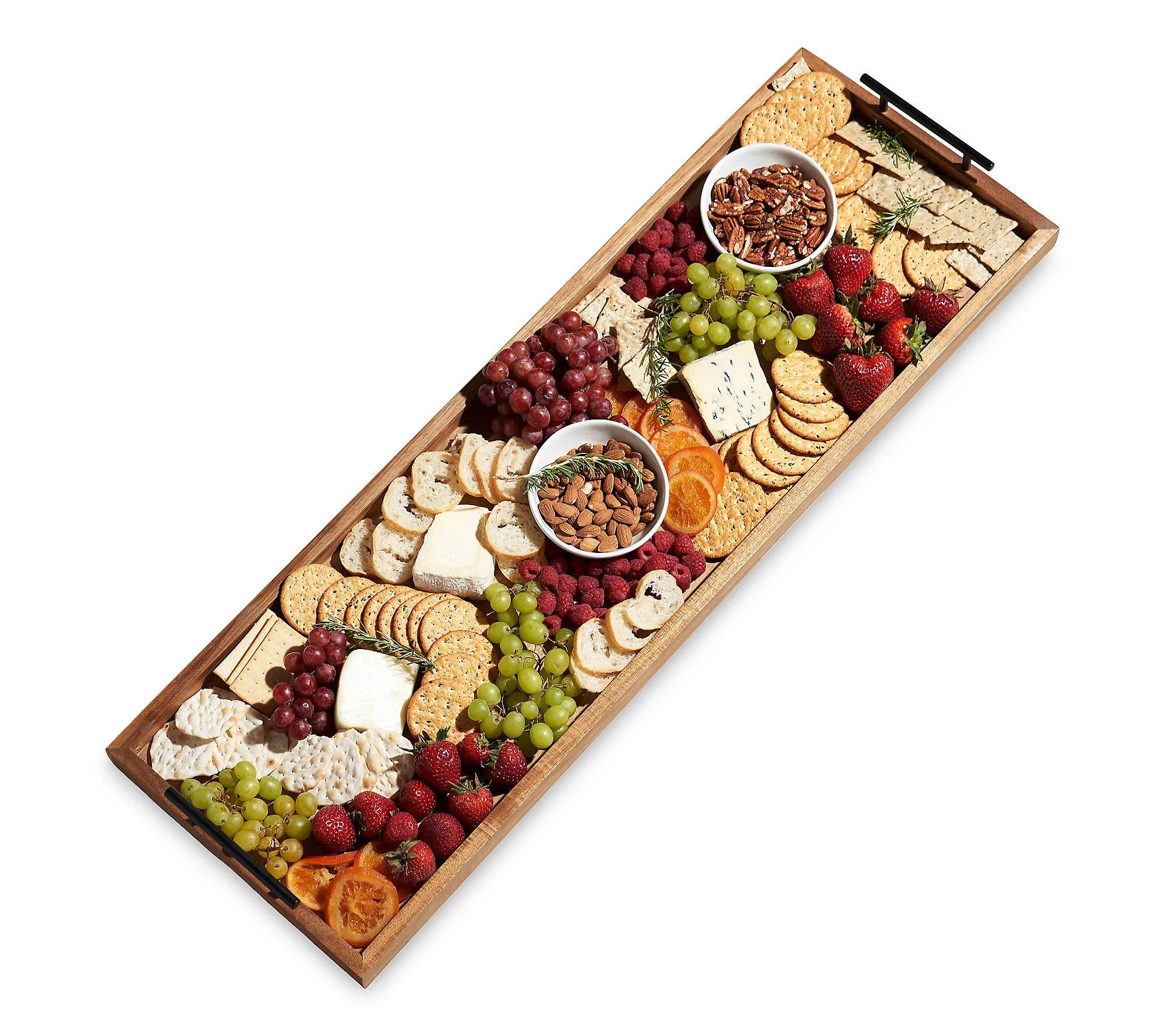 Twine Living The Longboard Acacia Cheese Board | QVC