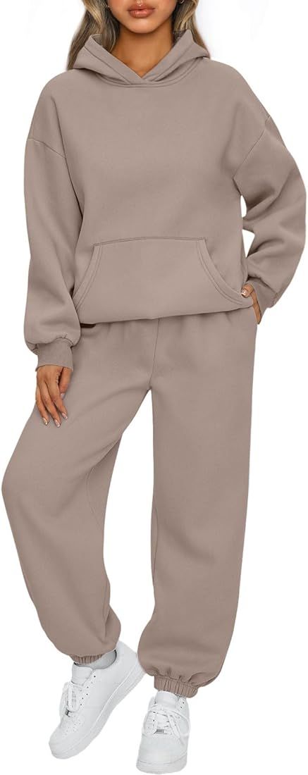 AUTOMET Womens 2 Piece Outfits Lounge Hoodie Sweatsuit Sets Oversized Sweatshirt Baggy Fall Fashi... | Amazon (CA)