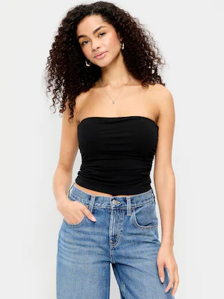 Hug Double-Layer Tube Top | Old Navy (US)
