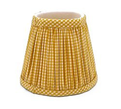 Maison Maison Portable Lamp Gingham Shades | Pottery Barn (US)