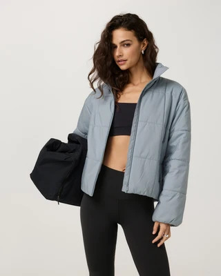 Vuori Canyon Insulated Sporty Jacket | Raindrop | XXL | Vuori Clothing (US & Canada)