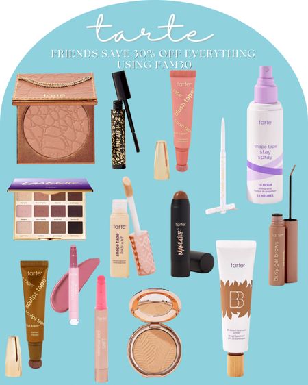 Tarte Friends and Family is here! Save 30% off everything using FAM30 at checkout 

#LTKU #LTKbeauty #LTKsalealert