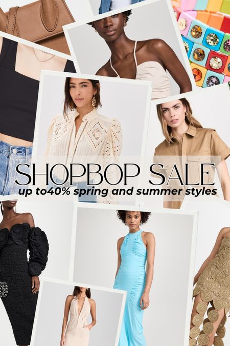 save up to 40% on brand new Spring and Summer styles with Shopbop 

#LTKSeasonal #LTKSaleAlert #LTKOver40