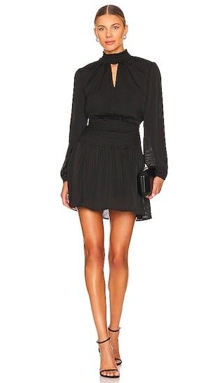 Natalie Mini Dress in Black | Revolve Clothing (Global)