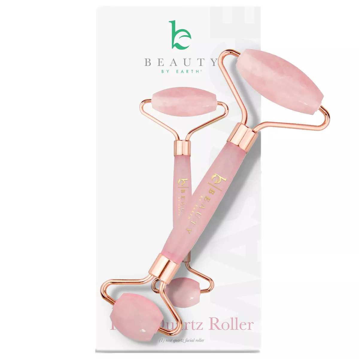 Beauty by Earth Rose Quartz Face Roller Skin Care Tools, Face Massager Roller | Target