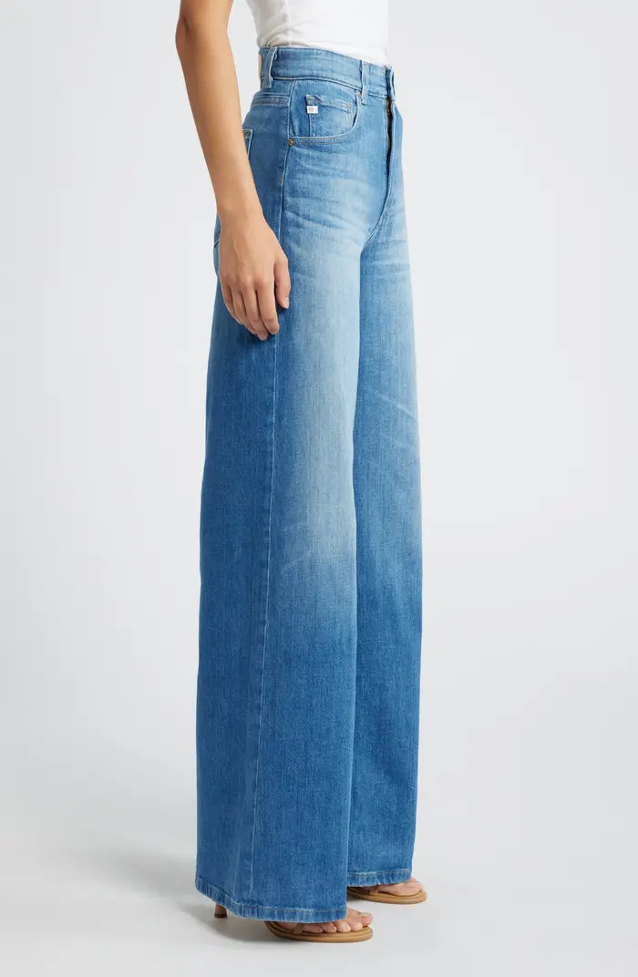 Deven High Waist Wide Leg Jeans | Nordstrom