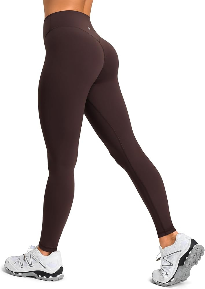 Colorfulkoala Sculptiva Butt-Lifting Hidden Scrunch Leggings for Women, No Front Seam High-Waiste... | Amazon (US)