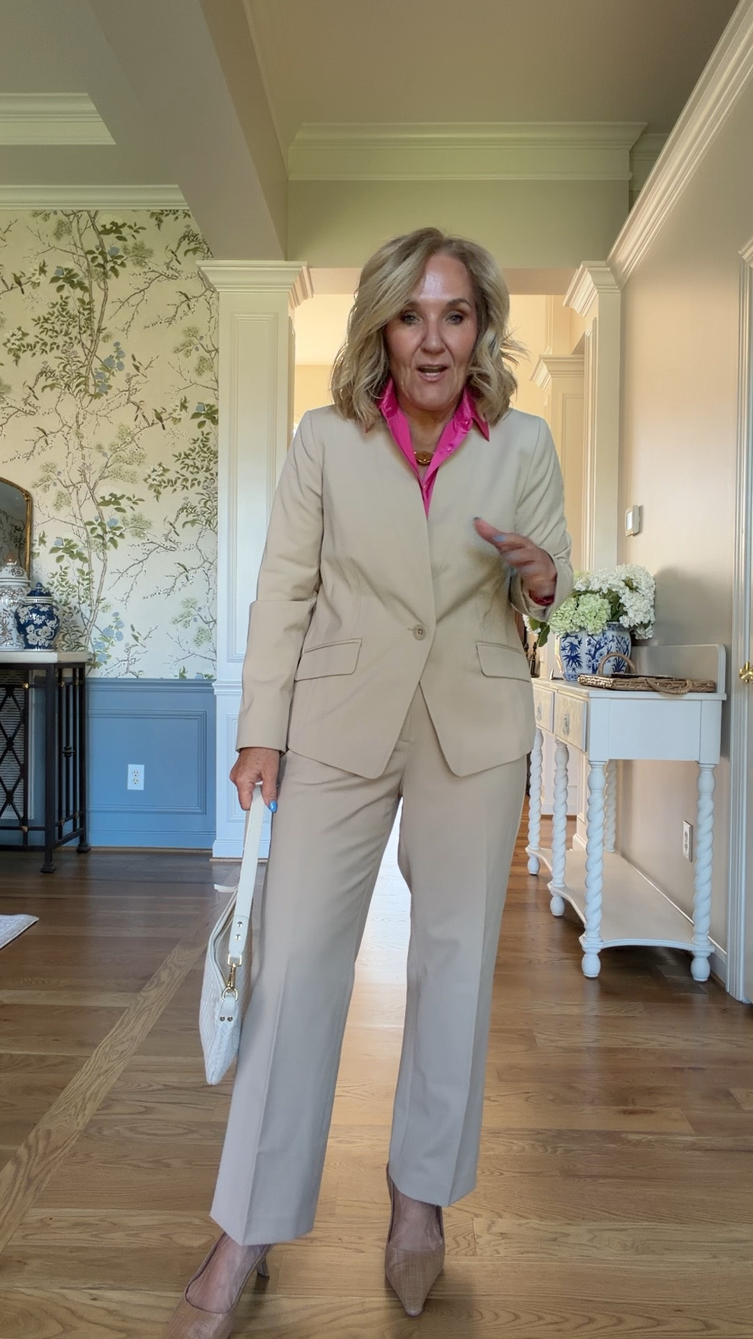 Blazer size 10, petite
Pants size 8, regular blouse, medium petite

Work outfit Summer suit, travel suit, office outfit, graduation outfit

#LTKOver40 #LTKSaleAlert #LTKWorkwear