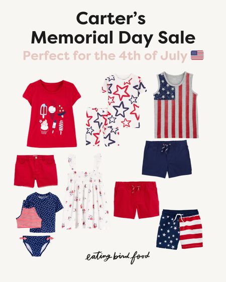 Carter’s Memorial Day Sale for Toddlers! These outfits are perfect for your 4th of July festivities! 🇺🇸

#LTKKids #LTKSaleAlert #LTKSeasonal