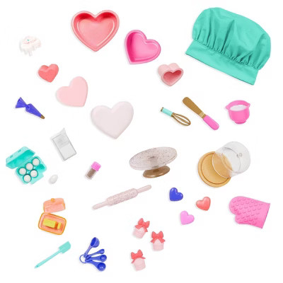 Our Generation Brilliant Baker Accessory Set for 18" Dolls | Target