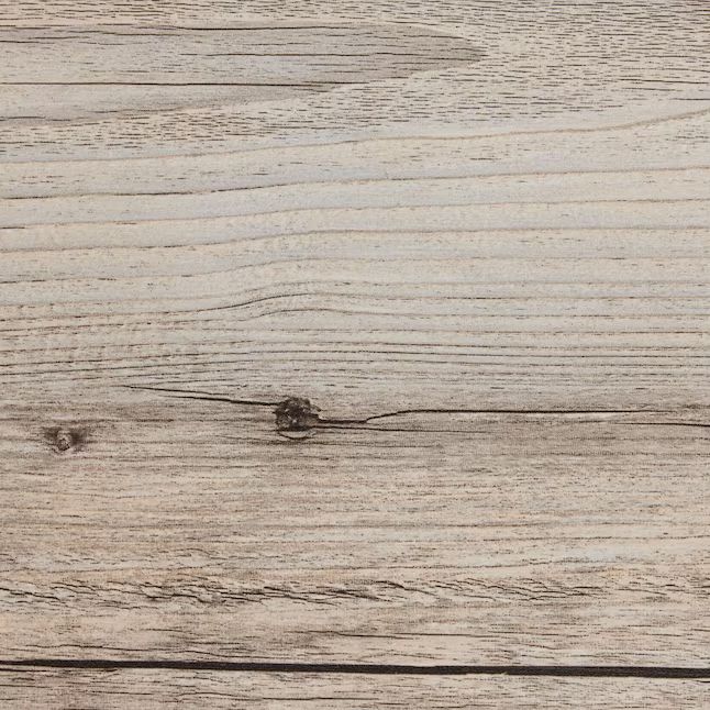 Style Selections Barnwood 2-mm x 6-in W x 36-in L Water Resistant Peel and Stick Luxury Vinyl Pla... | Lowe's