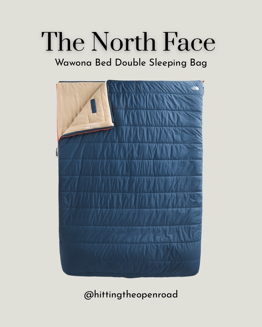 Nothing says I love you like a double sleeping bag! We have had this one for a couple years and love it. Temperature rating: 20 degrees. It can be separated into two separate bags if needed. 
#northface #rei #camping #sleepingbag #LTKTravel

#LTKActive
