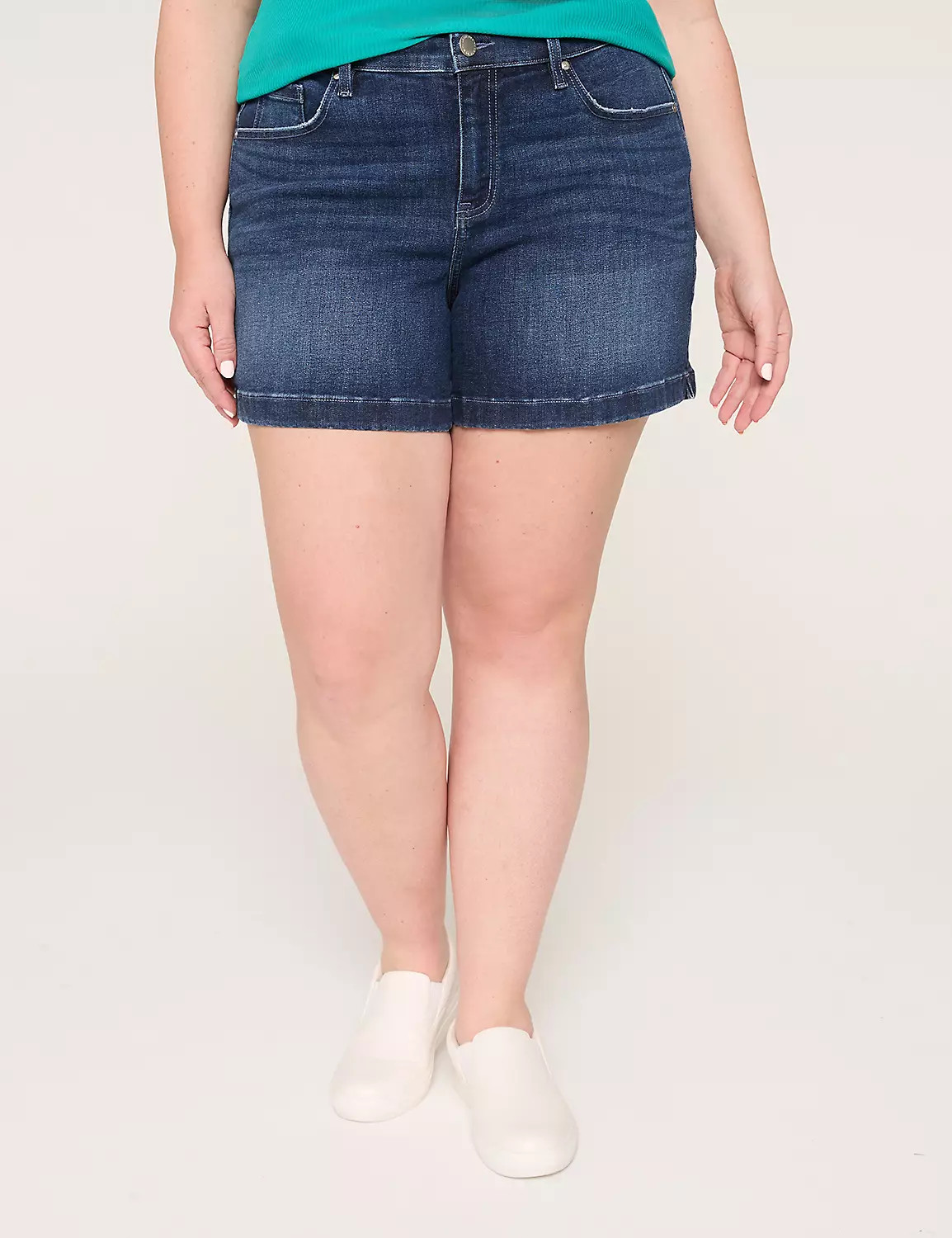 Signature Fit Jean Short - 4" Inseam | Lane Bryant (US)