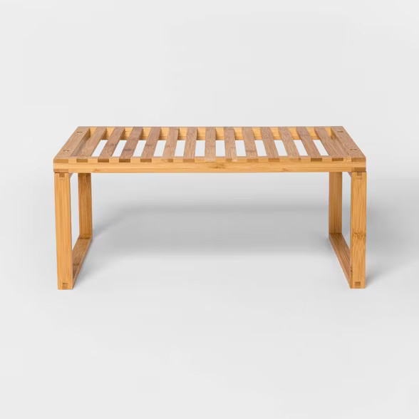 Bamboo Stackable Shelf - Threshold™ | Target