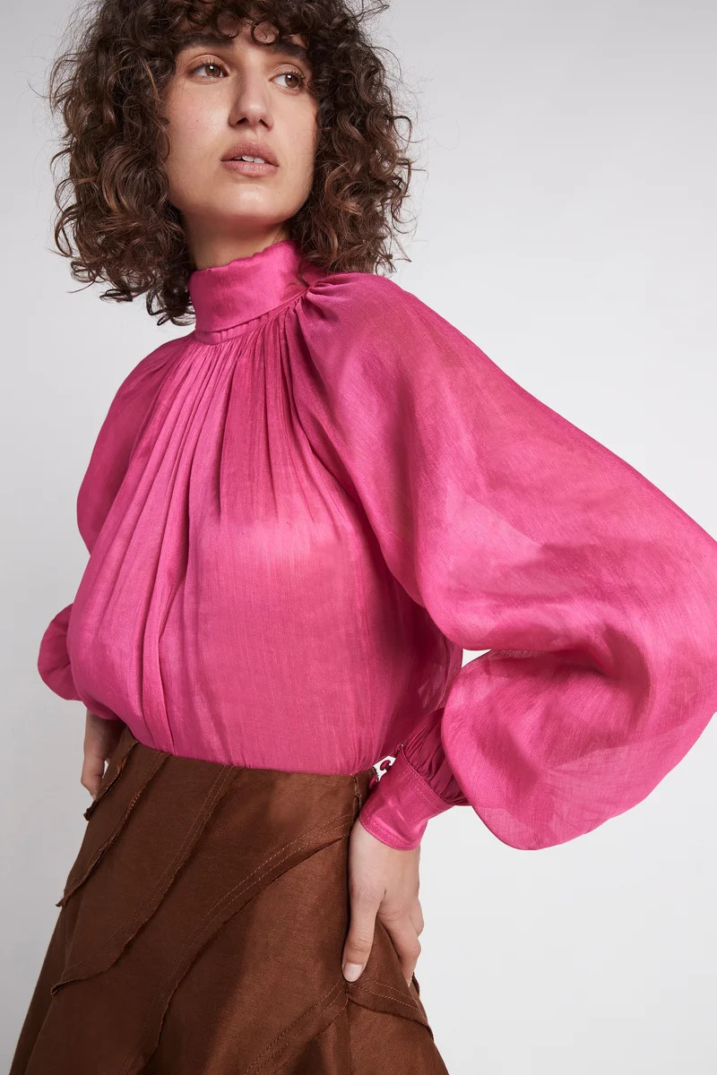 Admiration Bow Back Blouse | Aje.(Global)