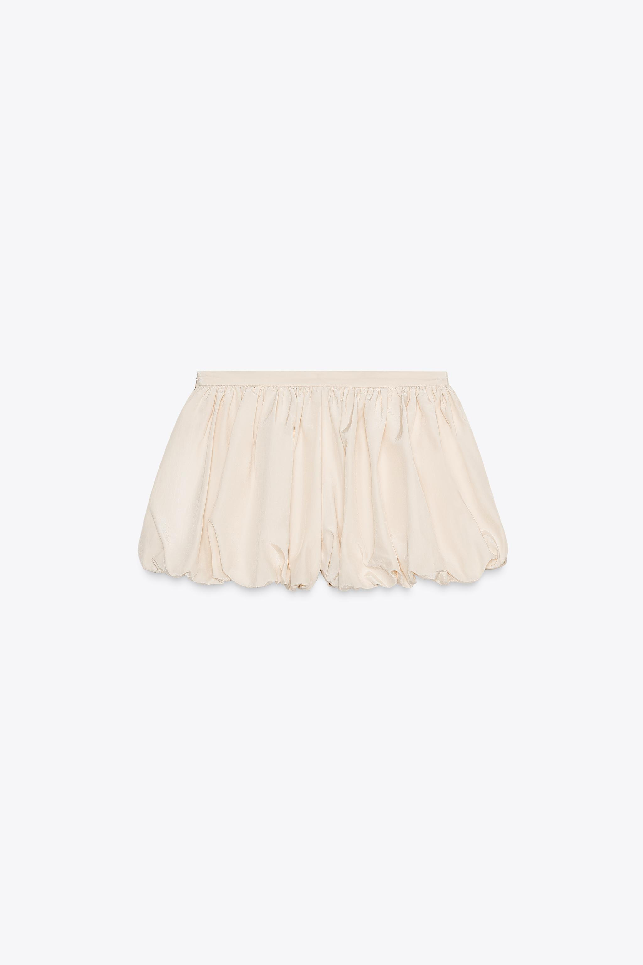 ZW COLLECTION BALLOON SKORT | Zara US