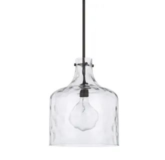 Single Light 12" Wide Pendant with Water Glass | Build.com, Inc.