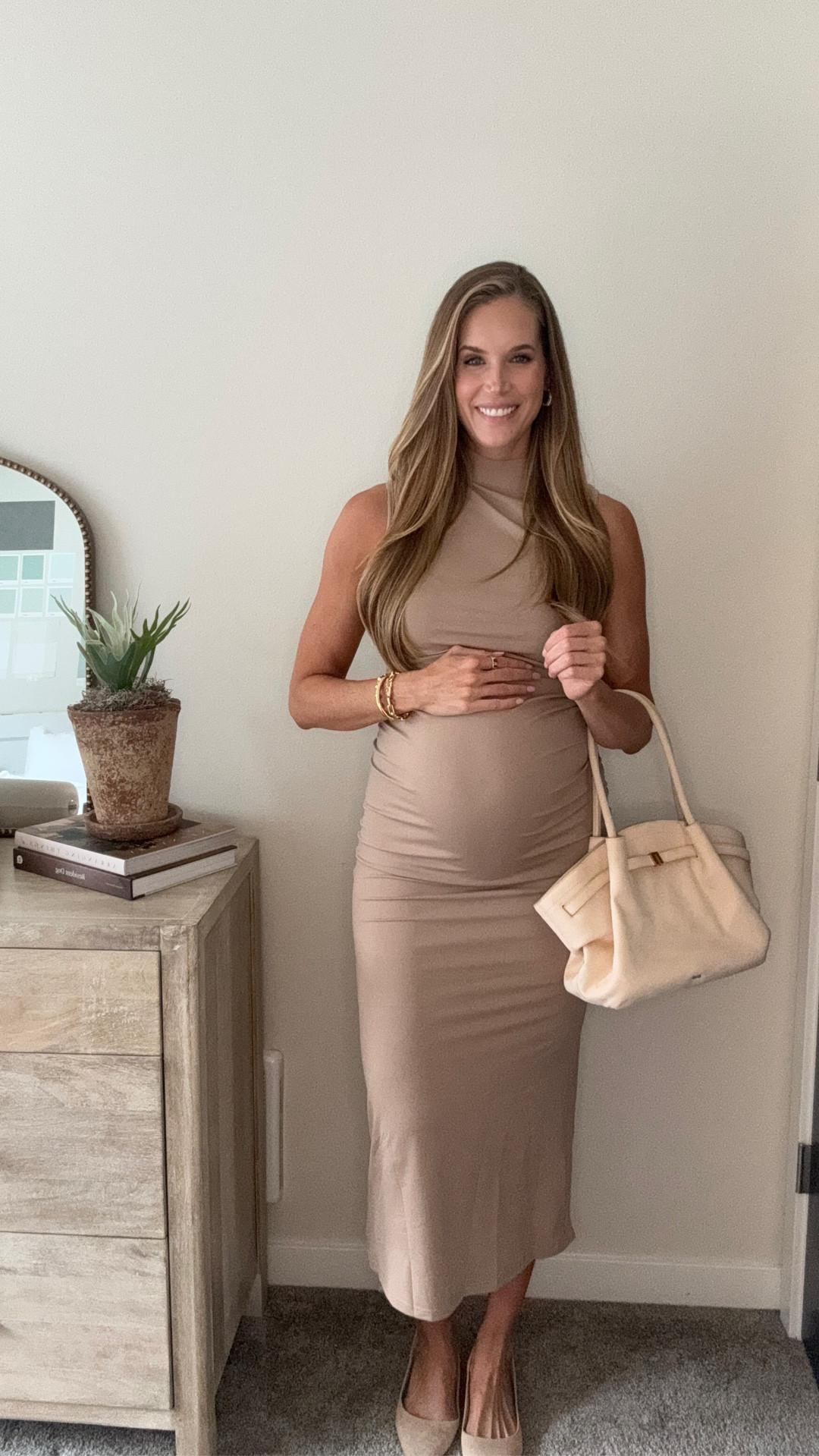 Obsessed with these transitional fall looks! Linked maternity and non maternity options 

Dress: wearing size M
Pumps: wearing size 12

#LTKTall #LTKBump #LTKFindsUnder50