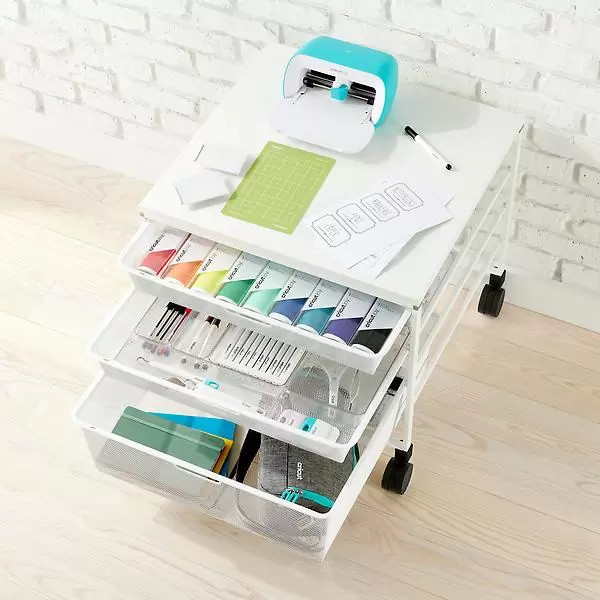 Cricut Joy & Elfa Crafting Cart Organizing Solution | The Container Store