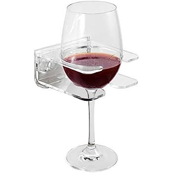 AmazerBath Bathtub Wine Glass Cup Holder, Portable Shower and Bath Cup Holder for Wine, Beer, Cof... | Amazon (US)