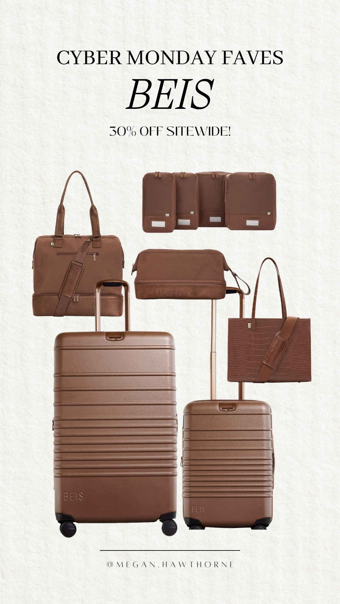 Beis is on sale for Cyber Monday! I love a luggage set as a gift for the traveler in your life or treat yourself for your upcoming trips!  

 #LTKCyberWeek #LTKGiftGuide #LTKTravel