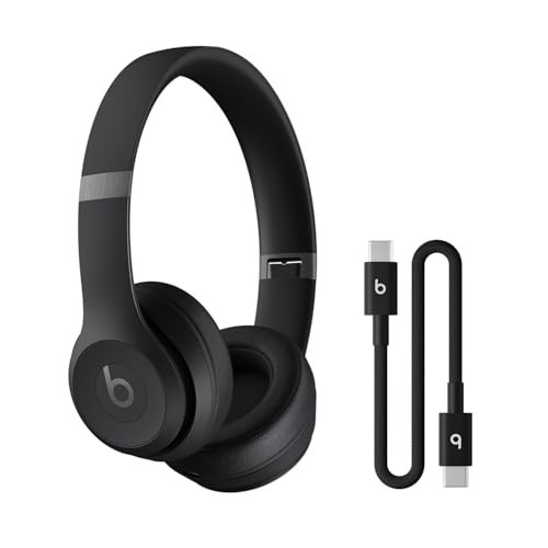 Beats Studio Pro - Wireless Bluetooth Noise Cancelling Headphones with USB-C Charging Cable (20 cm) - Jet Black | Amazon (US)