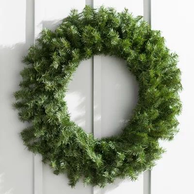 Canadian Pine Wreath Wayfair Basics® Size: 36 | Wayfair North America