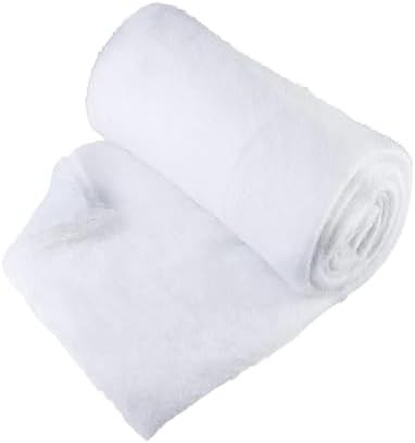 PREXTEX Artificial Snow Roll - 94"x31" Large Fake Snow Blanket for Christmas Decorations and Holi... | Amazon (US)