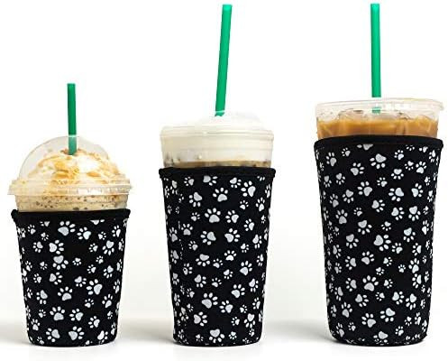 Baxendale Iced Coffee Sleeve for Cold Drink Cups 3 Pack Neoprene Iced Coffee Sleeve Cup Sleeves for  | Amazon (US)