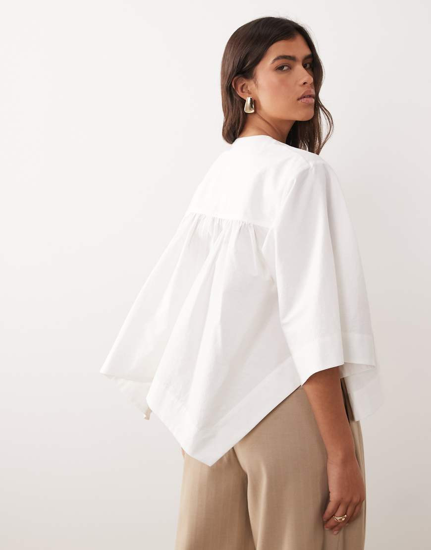 ARRANGE square cut top in white | ASOS (Global)