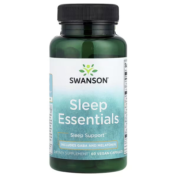 Swanson, Sleep Essentials, 60 Vegan Capsules | iHerb